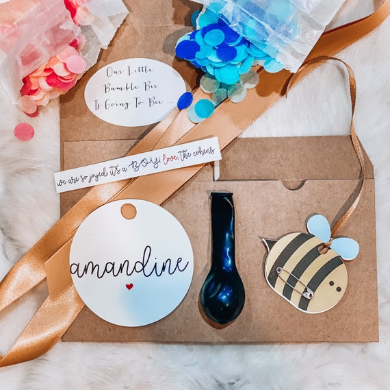 Diy Gender Reveal Box Baby Announcement Card - Diy Gender Reveal Gift Ideas Diy Gender Reveal Box Baby Announcement Card - Diy Gender Reveal Gift Ideas