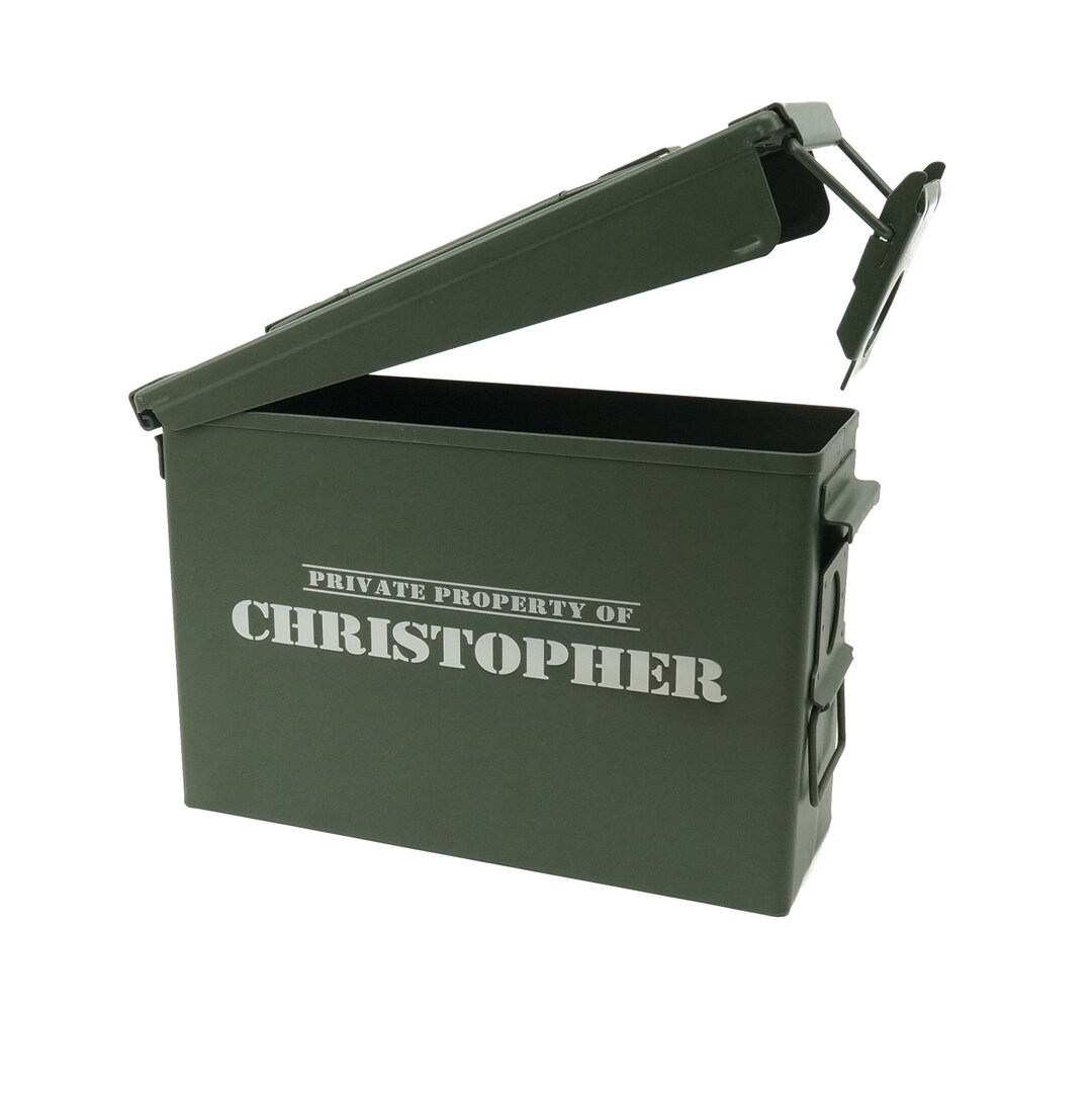 Personalized Ammo Can .30 Cal Groomsmen Gift Fathers Day - Etsy