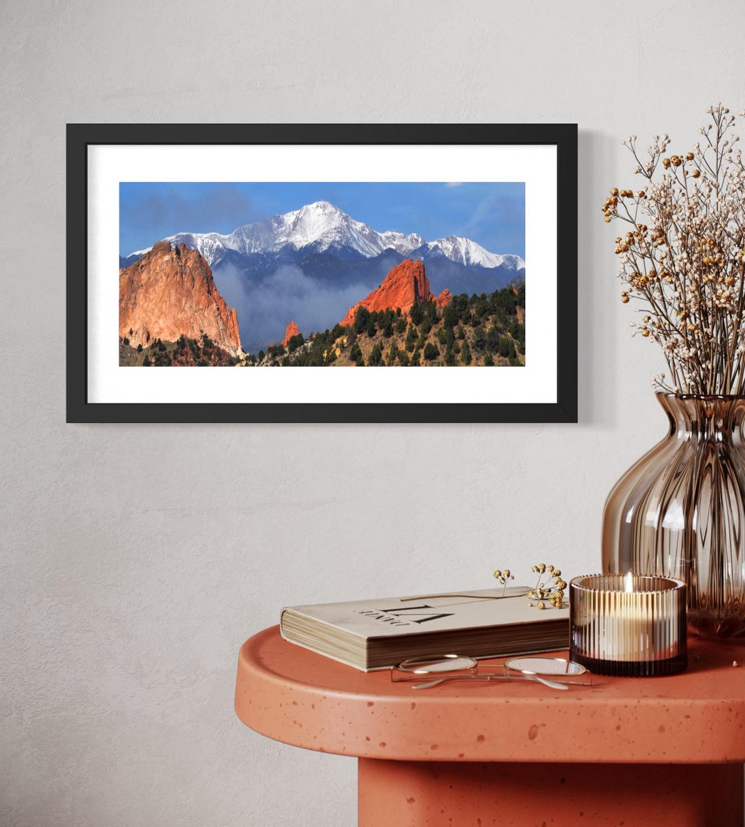 Colorado Photography - Famous 14er Mountain, Pikes Peak - Garden of ...