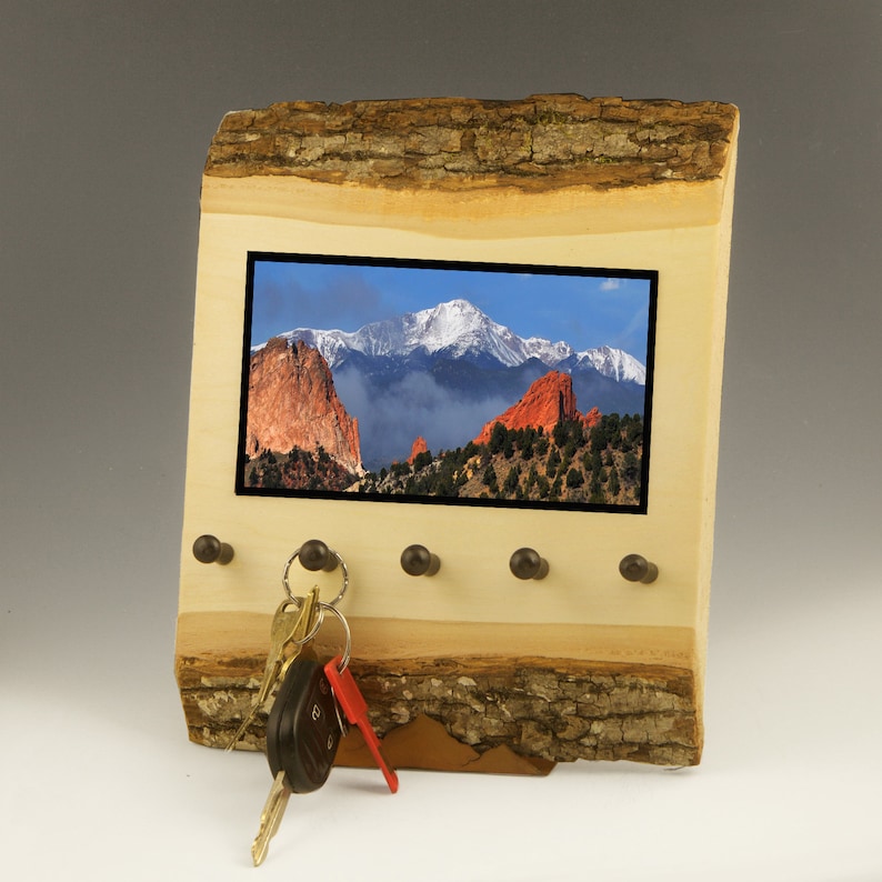 Pike Peak Colorado Key Rack Cabin Collection Photos On Bark Etsy
