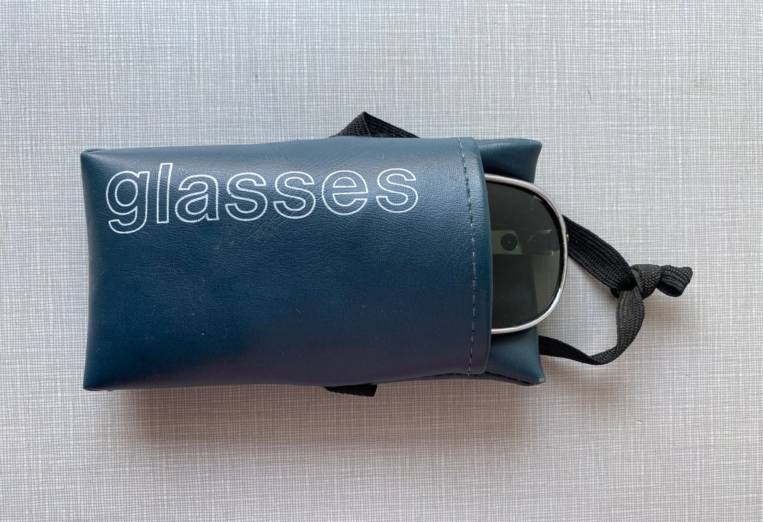 Vintage Glasses Case Circa the 80's Etsy