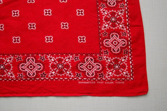 Vintage Tuside Fast Color Bandana circa the 60's