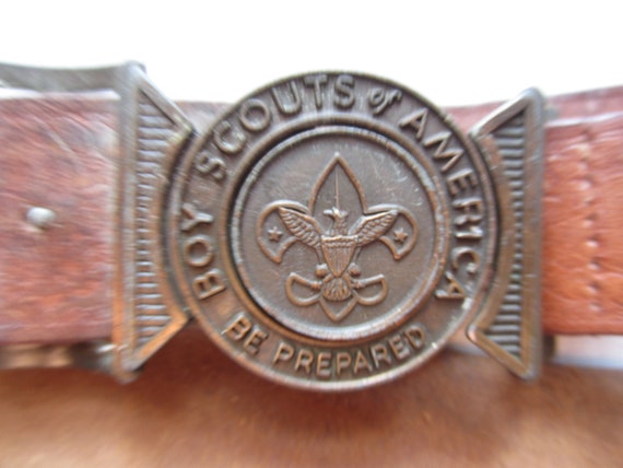 Vintage Boy Scouts Belt circa the 40's
