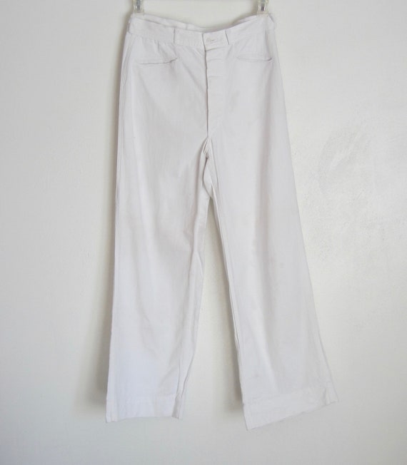 Vintage USMS Sailor Pants circa the 40's - image 8