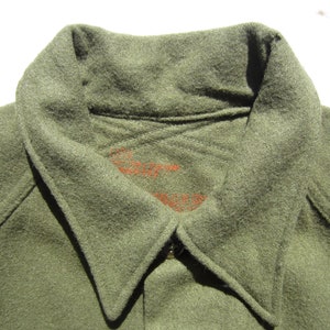 chemise de campagne de l'armée américaine vintage, années 50