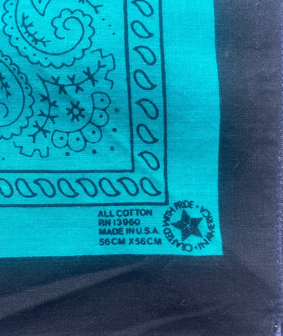 Vintage Bandana circa the 80's Gem