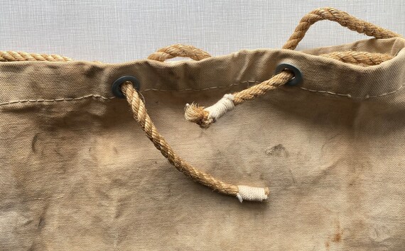 Vintage U S Navy Sea Bag circa the 50's - image 2