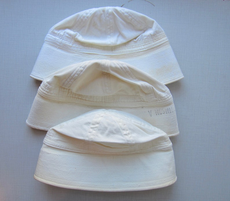 Vintage U S Navy Dixie Cup Hats Circa the 40's and Etsy