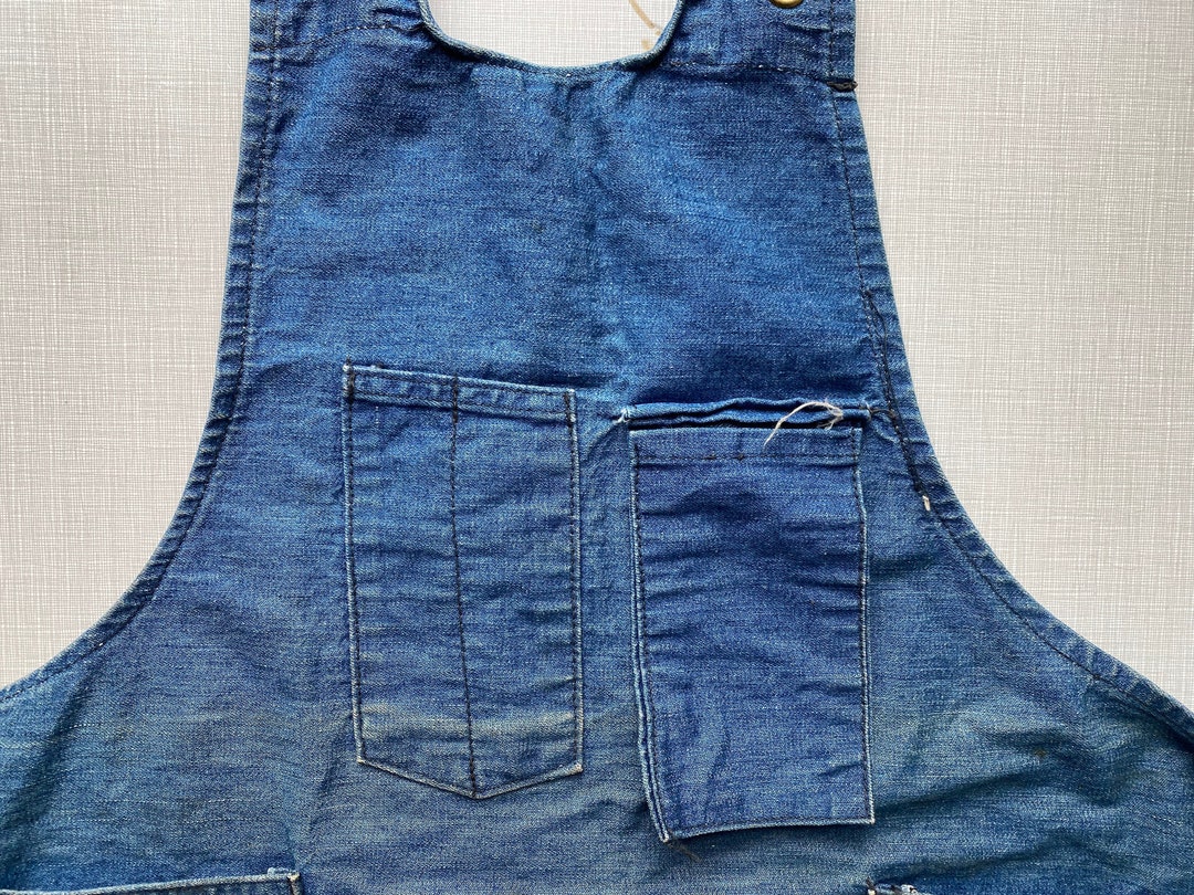 Vintage Bib Apron Circa the 50's Etsy