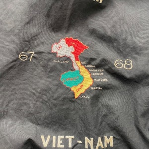 Vintage Vietnam War Souvenir Jacket circa 67-68 image 1