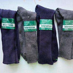 Vintage Interwoven Socks circa the 70&#39;s (priced per pair)