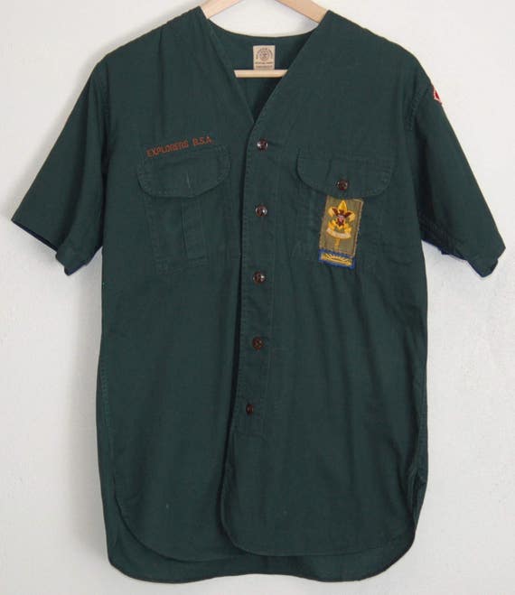 Vintage Boy Scout Shirt circa the 50's - image 4