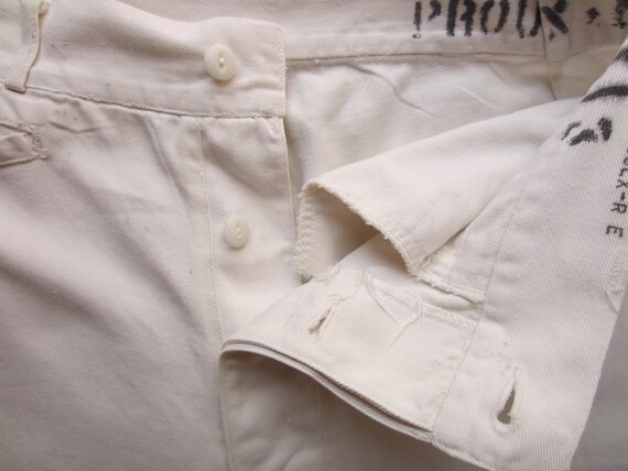 Vintage U S Navy Sailor Trousers circa the 40's (… - image 2