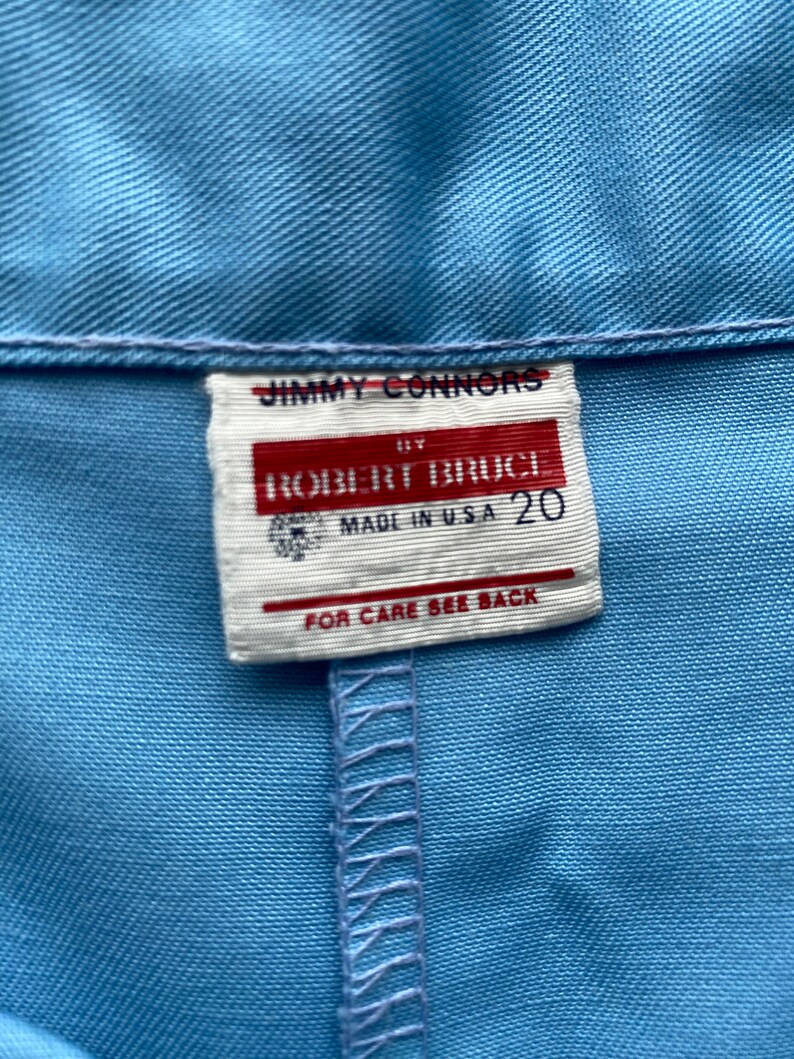 Vintage Robert Bruce jimmy Connors Tennis Shorts Circa the 70's Etsy