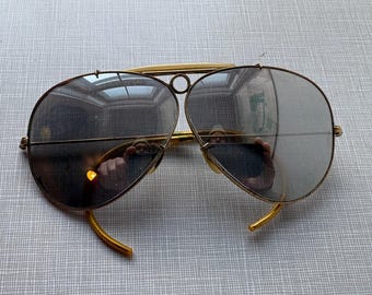 Vintage Ray Ban-zonnebril rond de jaren 60