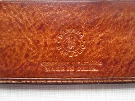 Vintage Banana Republic Wallet circa the 80's