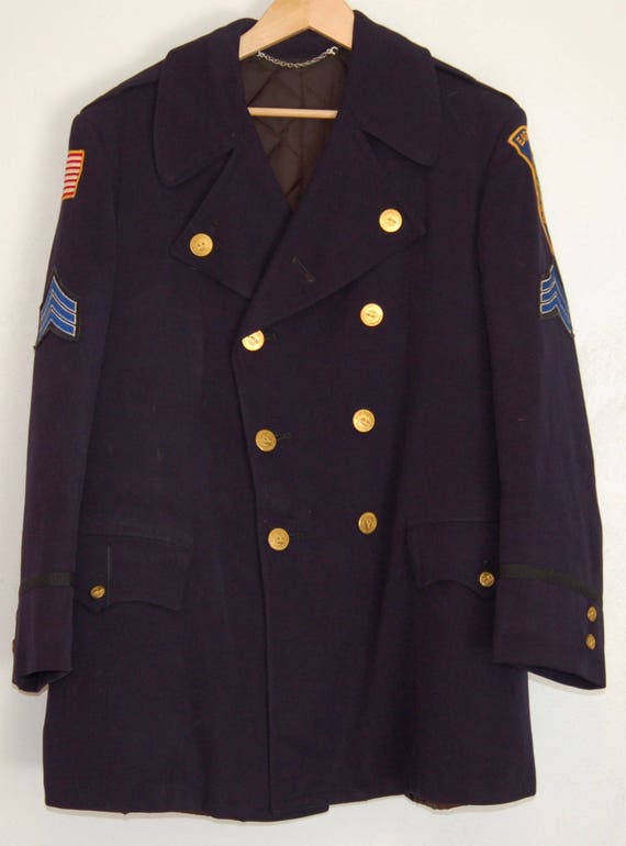 Vintage Police Trench Coat circa the 60's - image 6