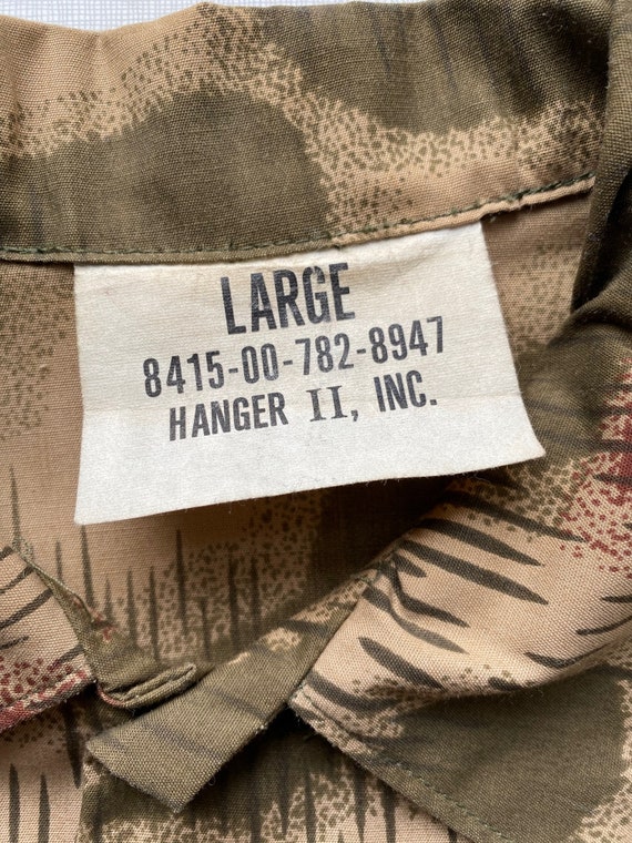 Vintage U S Army Camouflage Jacket circa the 60's - image 2