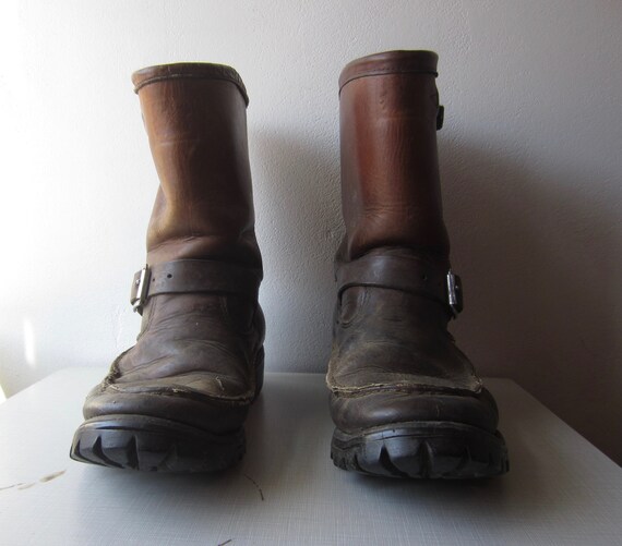 Vintage Motorcycle Boots circa the 70's
