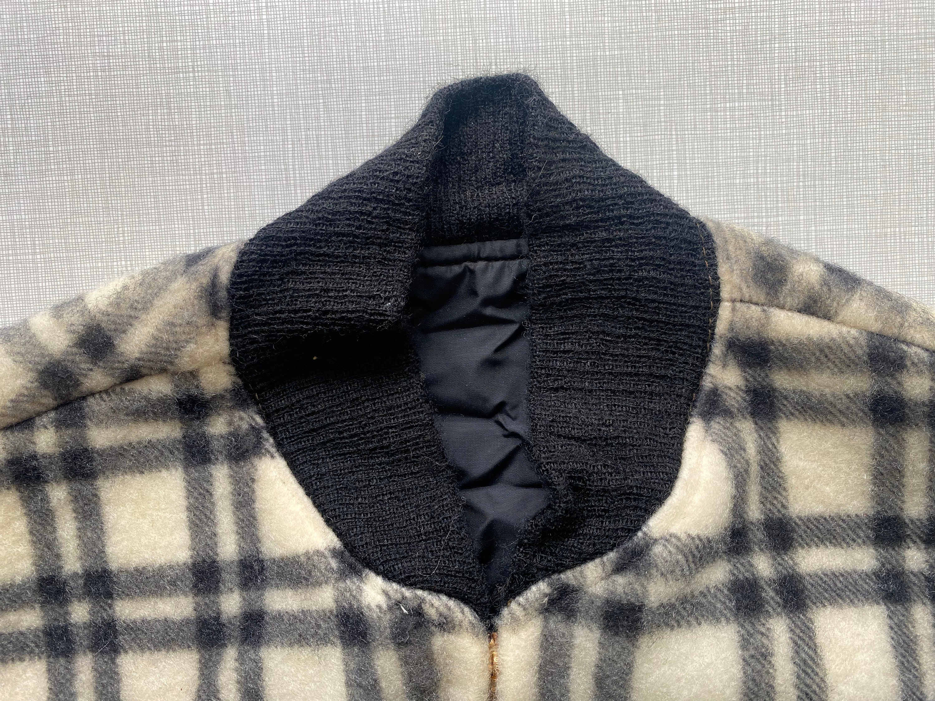 ジャケット・アウター 70s McGregor Gray Wool Stadium Jacket 70s McGregor Gray Wool Stadium Jacket