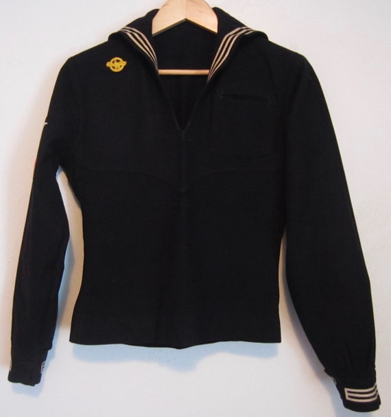 Vintage U S Naval Top circa the 40's - image 9