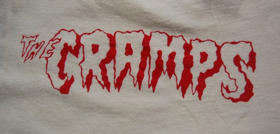 Vintage Cramps Punk Rock T Shirt circa the 80's
