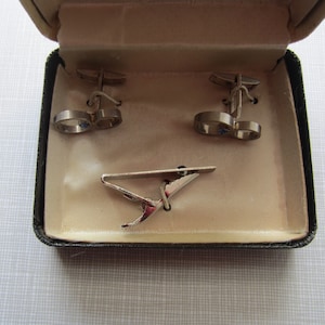 Vintage Cuff Link Set circa the 60&#39;s