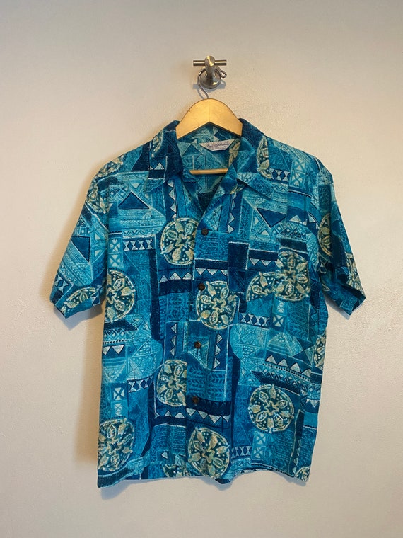 Vintage Duke Kahanamoku Hawaiian Shirt circa the … - image 6