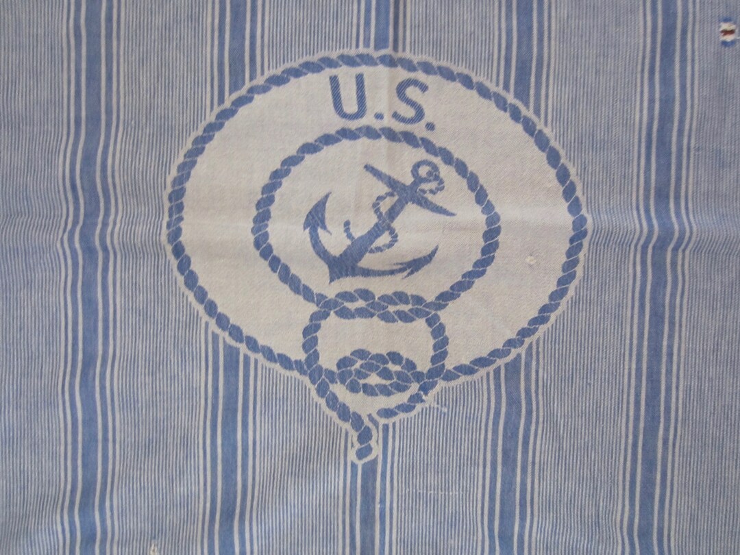 Vintage U S Navy Bed Spread Circa the 50's - Etsy