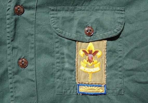 Vintage Boy Scout Shirt circa the 50's - image 2
