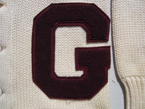 Vintage Collegiate Sweater circa the 40's