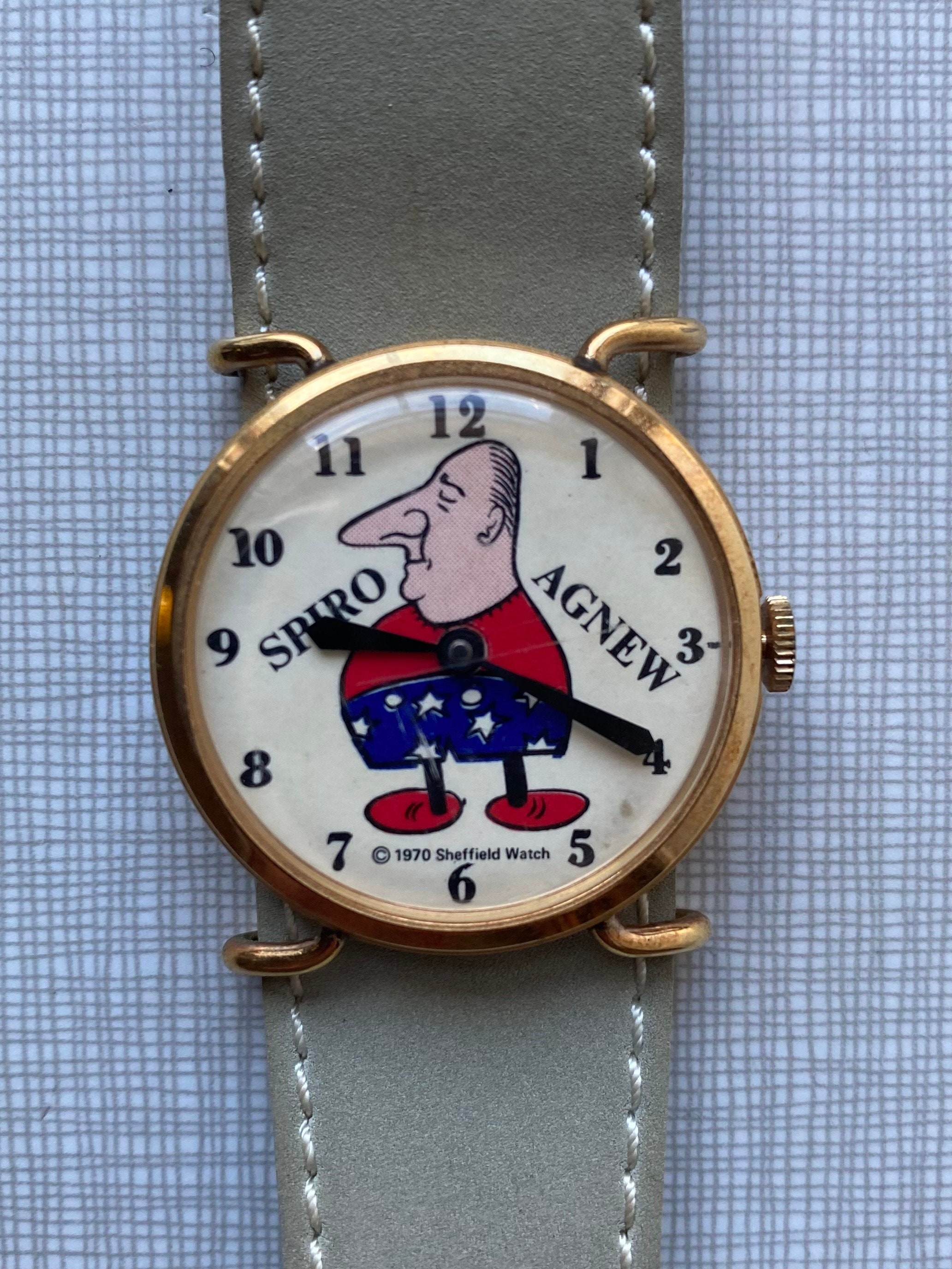 Spiro agnew 1970 sheffield watch hotsell
