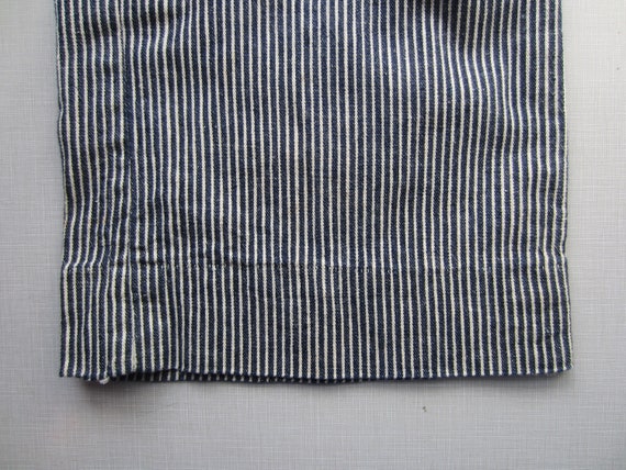 Vintage Hickory Striped Jeans circa the 40's - image 7