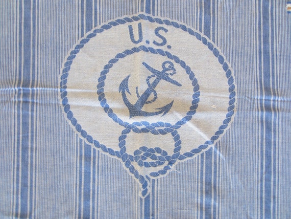 Vintage U S Navy Bed Spread Circa the 50's | Etsy