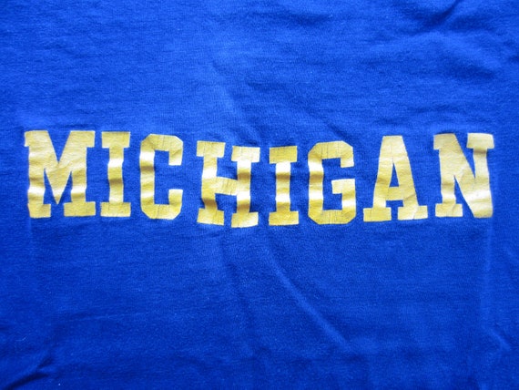 Vintage Michigan T Shirt circa the 60's