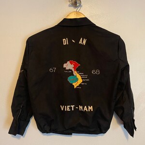 Vintage Vietnam War Souvenir Jacket circa 67-68 image 10