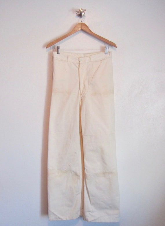 Vintage U S Navy Pants circa the 40's (priced per… - image 8