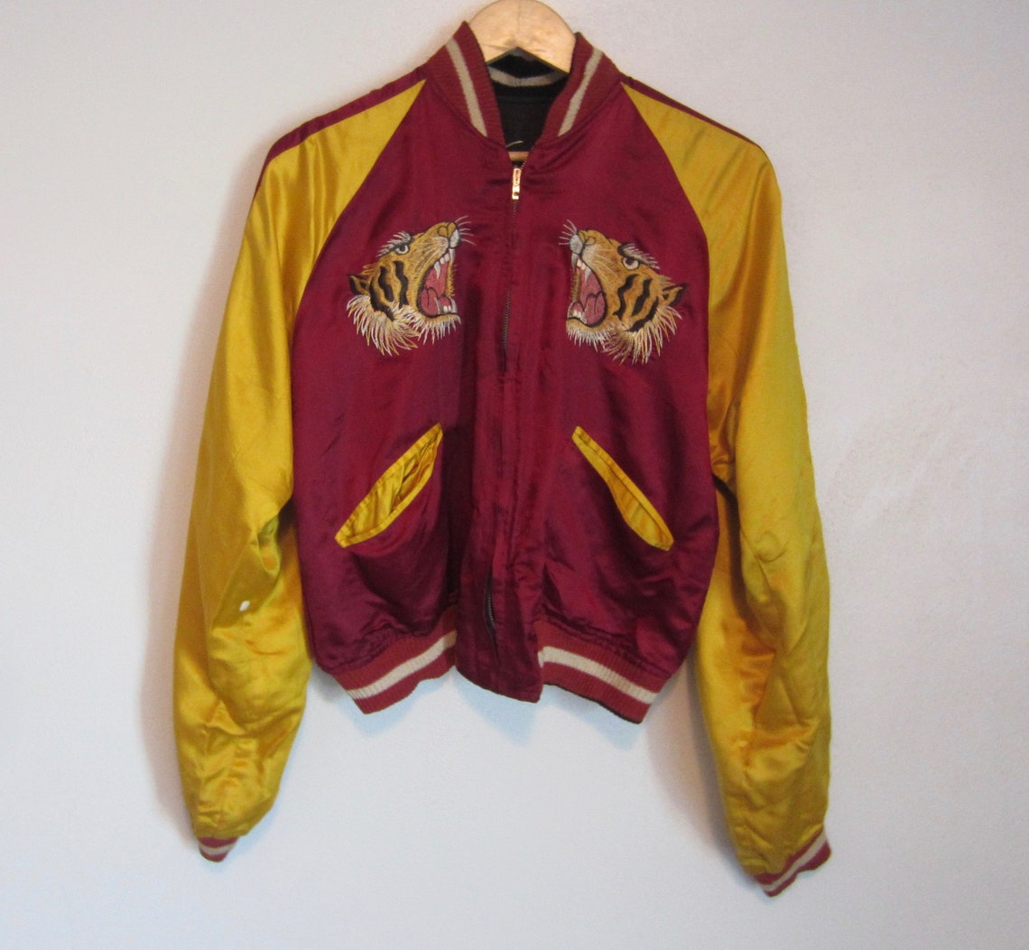 Vintage Korean War Souvenir Jacket circa the 50's Etsy