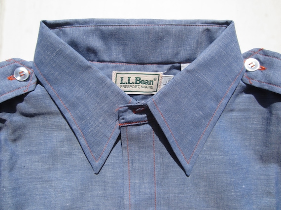 Vintage L L Bean Shirt circa the 70's