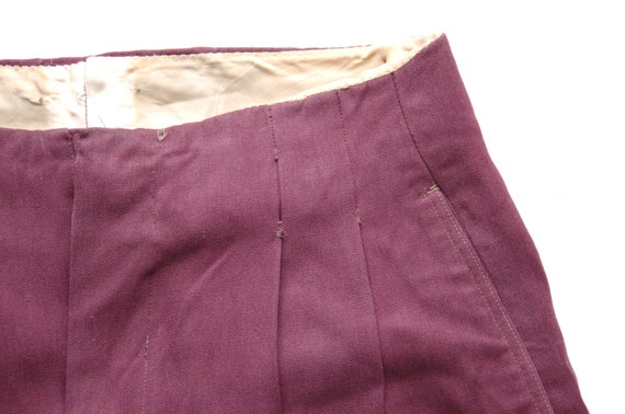 Vintage Hidden Belt Trousers circa the 40's