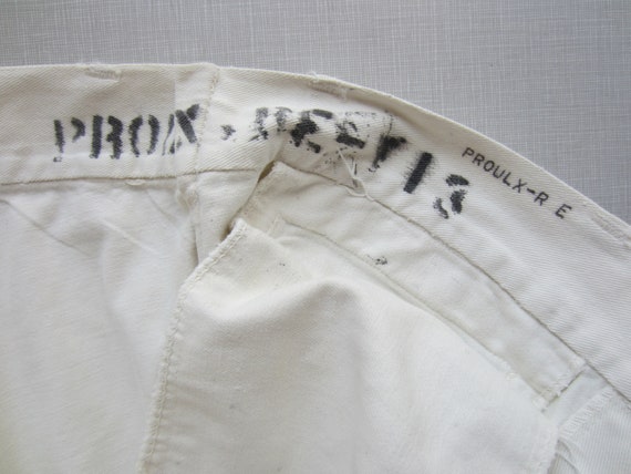 Vintage U S Navy Sailor Trousers circa the 40's (… - image 4