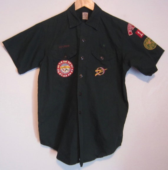 Vintage Boy Scout Shirt circa the 60's - image 7