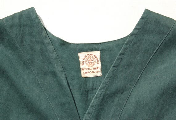 Vintage Boy Scout Shirt circa the 50's - image 3
