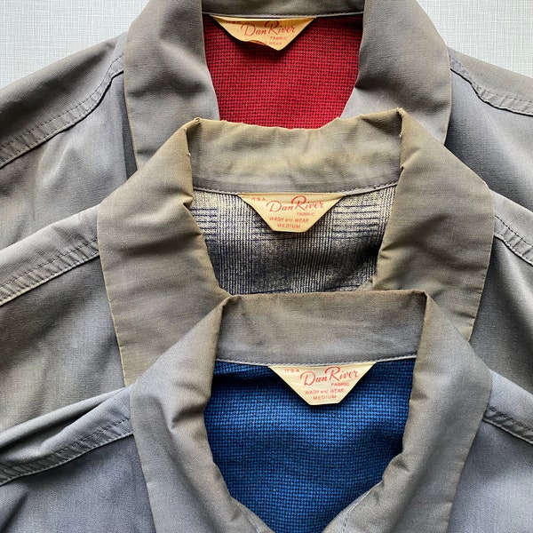 Vintage Dan River Work Jacket circa the 50's (priced per jacket)