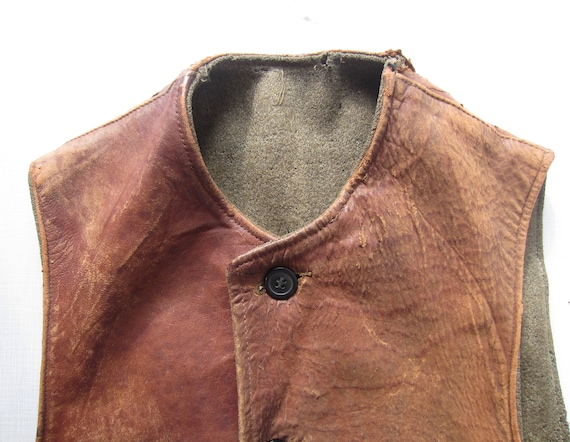 Vintage Motorcycle Vest circa the 40's