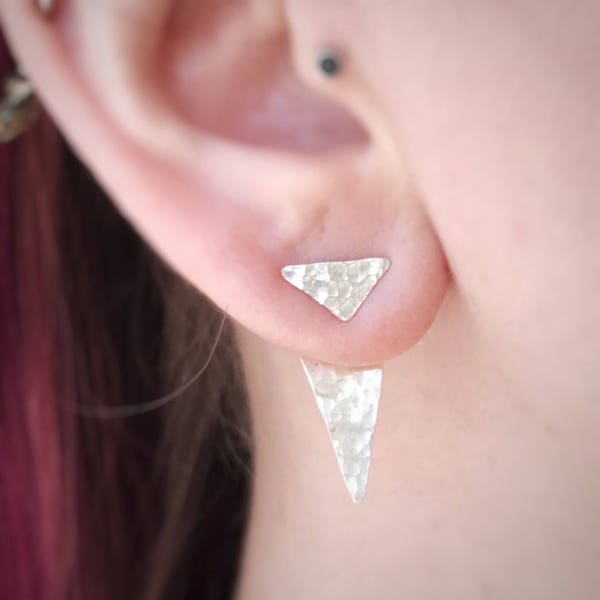 Triangle Ear Jacket Etsy