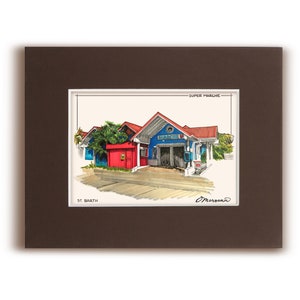 St Barts Super Marche, St Barts, Marche, St Barth, St Barthelemy, St Bartholomew's Marche