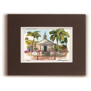 St Bartholomew's Church, St Barts, Gustavia, St Barth, St Barthelemy, St Bartholomew's Anglicaanse Kerk