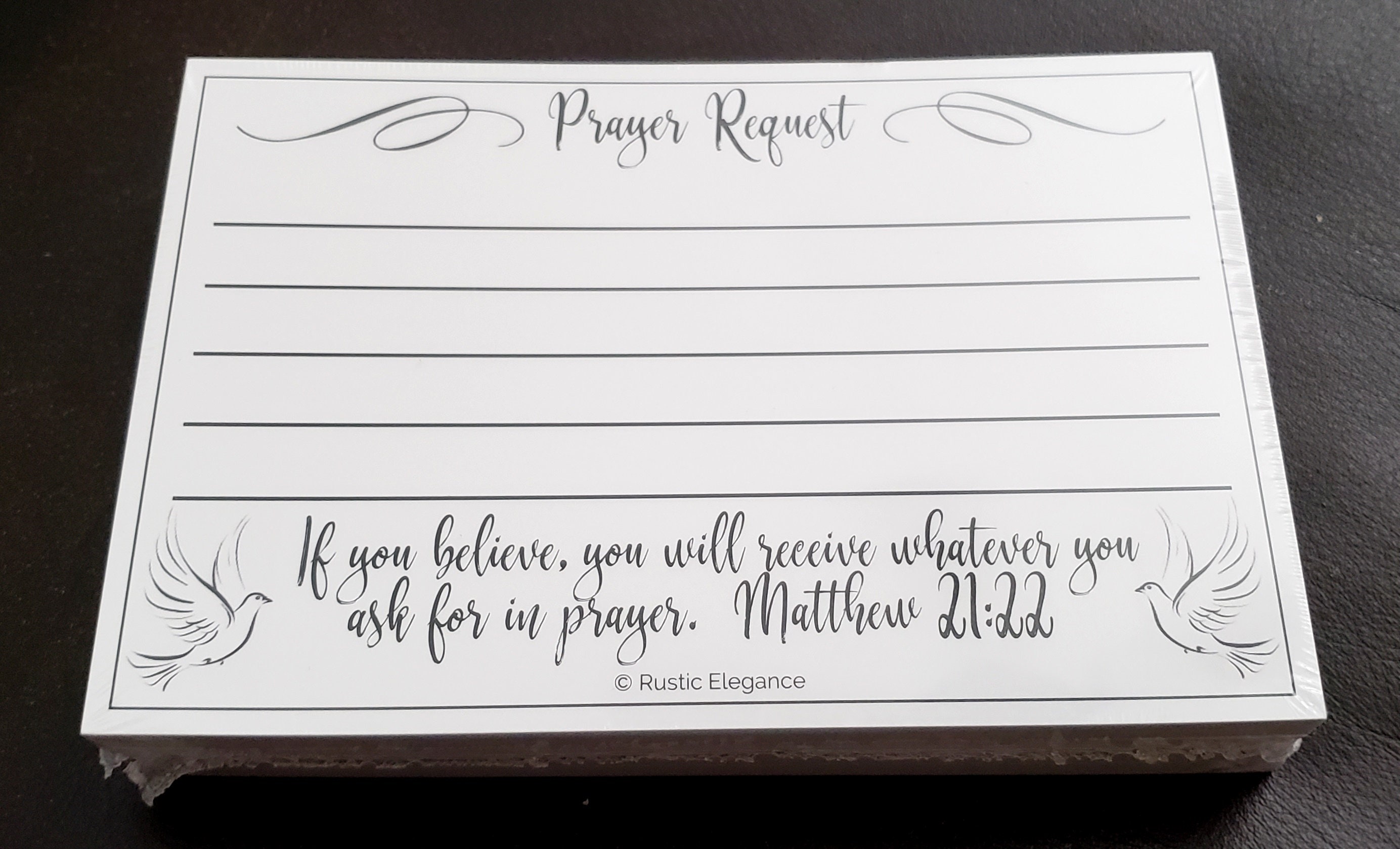 Packs of Prayer Request Cards | Etsy