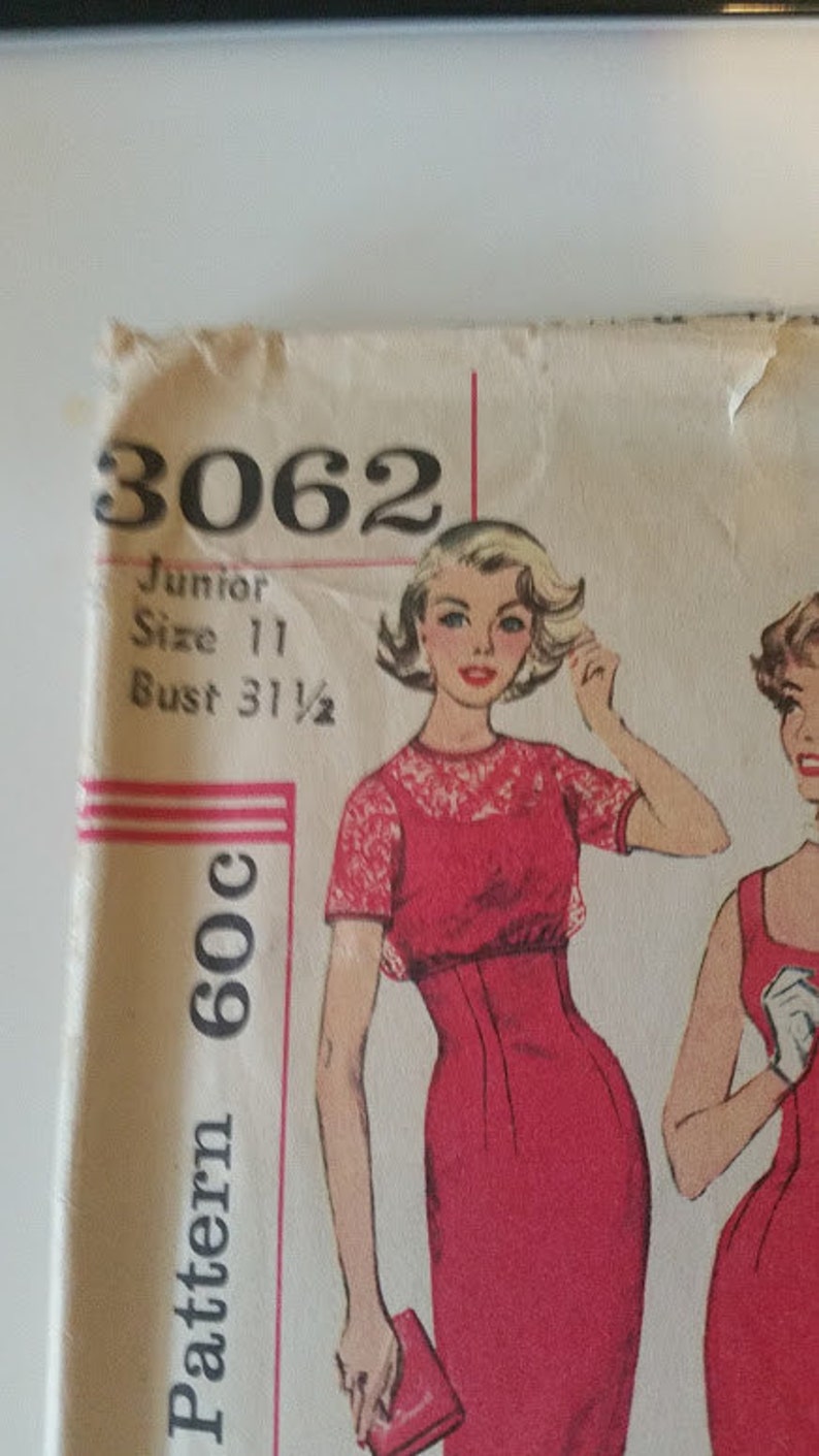 Vintage Simplicity Pattern 3062 Etsy